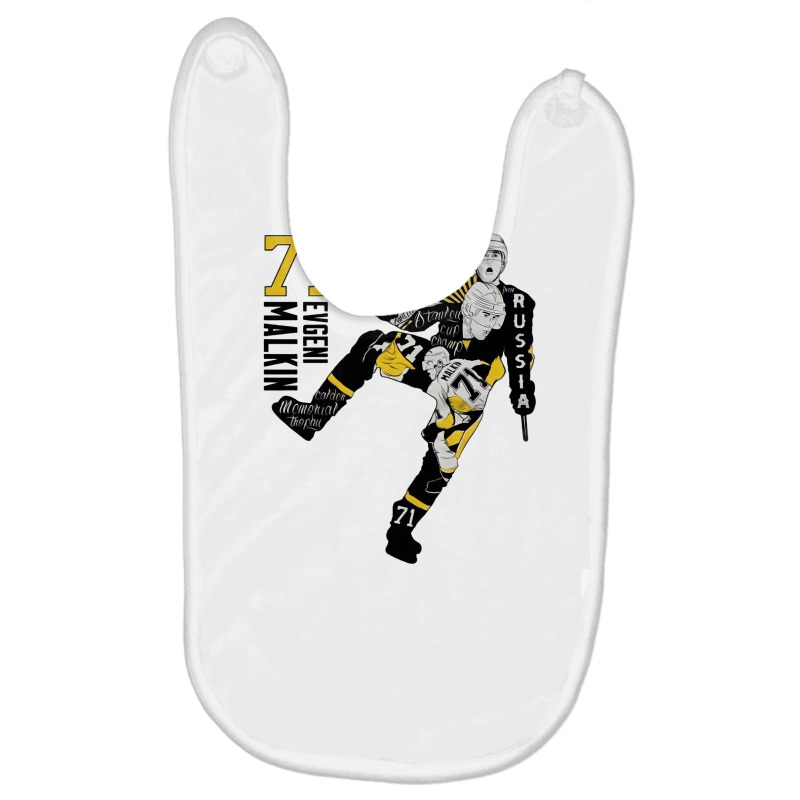 Evgeni Malkin 71 Baby Bibs by kr205 | Artistshot