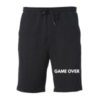 Game Over Fleece Short | Artistshot