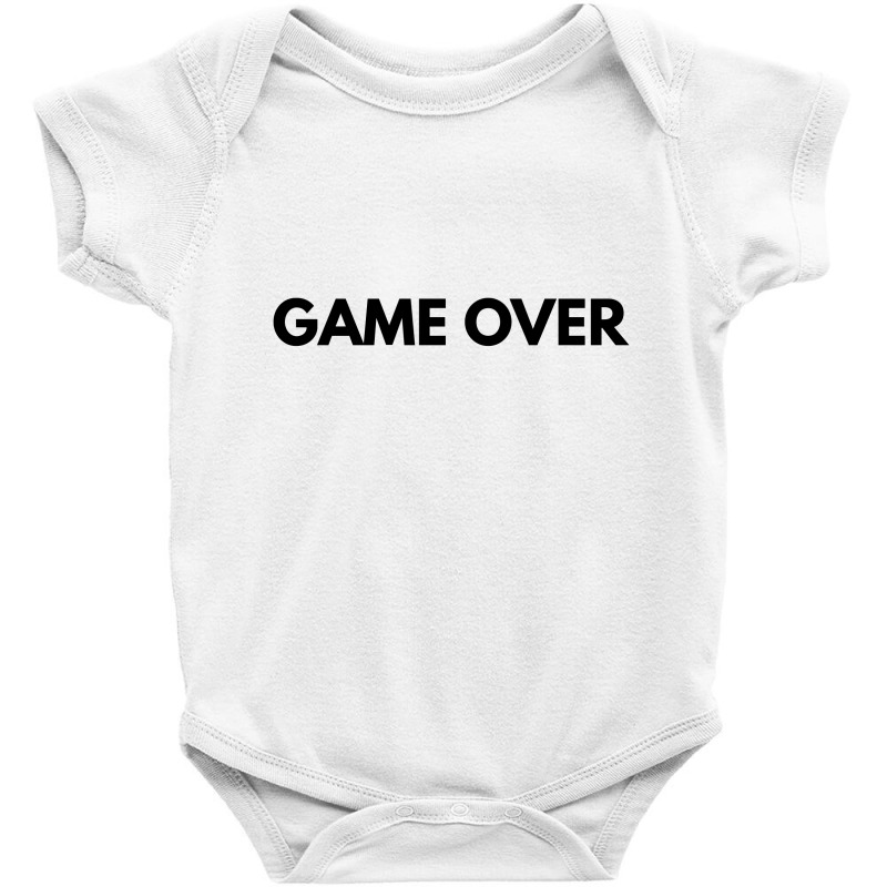 Game Over Baby Bodysuit by blackacturus | Artistshot