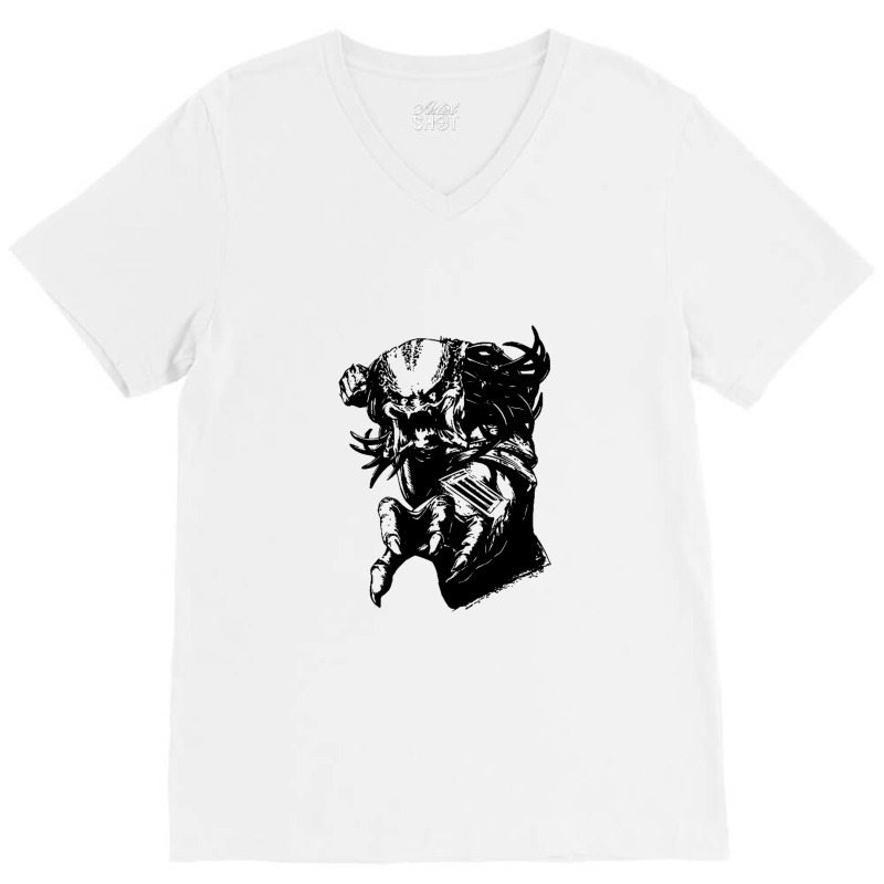 Predator 2 V-Neck Tee by saterseim | Artistshot