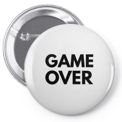 game over Pin-back button | Artistshot