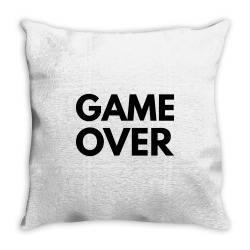 game over Throw Pillow | Artistshot