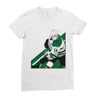 Jamie Benn Angle Ladies Fitted T-shirt | Artistshot