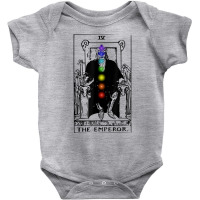 Tarot Card The Emperor Chakras Vintage Retro Major Arcana T Shirt Baby Bodysuit | Artistshot