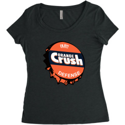 Custom Orange Crush Defense All Over Women's T-shirt By Custom