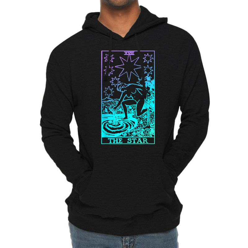 The Star Tarot Card Rider Waite Witchy T Shirt Lightweight Hoodie | Artistshot