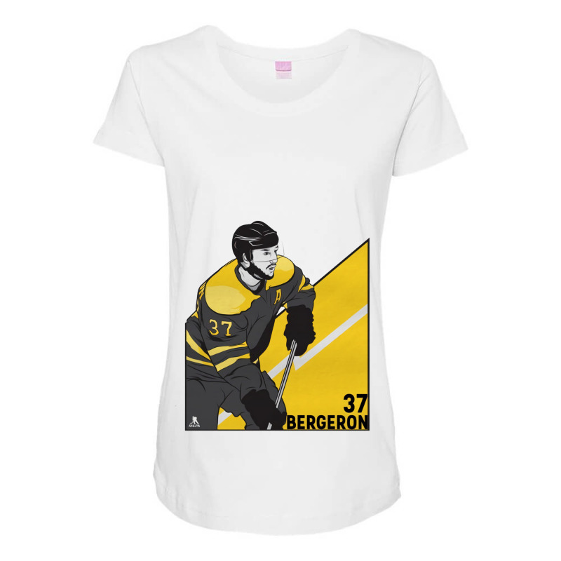 Patrice Bergeron Angle Maternity Scoop Neck T-shirt by kr205 | Artistshot