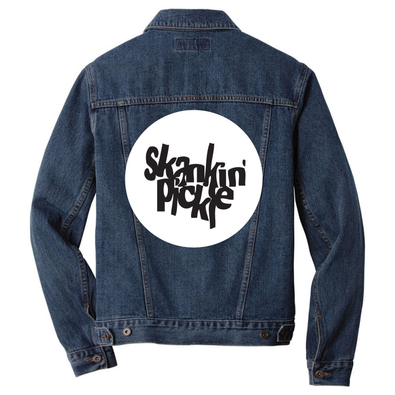 Skankin' Pickle Men Denim Jacket by Nadirsungga | Artistshot