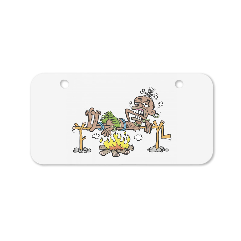 Cannibal Bicycle License Plate | Artistshot