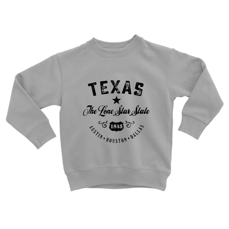 Texas The Lone Star State Toddler Sweatshirt by namungtakon | Artistshot