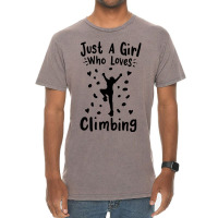 Wall Climbing Rock Climbing Vintage T-shirt | Artistshot