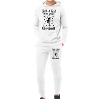 Wall Climbing Rock Climbing Hoodie & Jogger Set | Artistshot