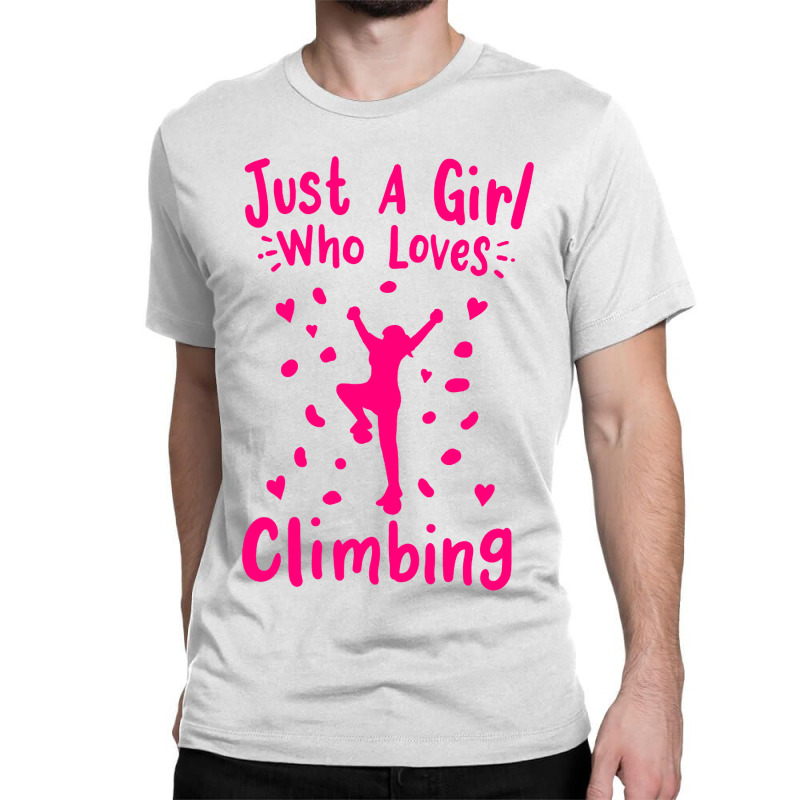 Wall Climbing Rock Climbing Classic T-shirt | Artistshot