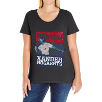 Xander Bogaerts Pro Ladies Curvy T-shirt | Artistshot