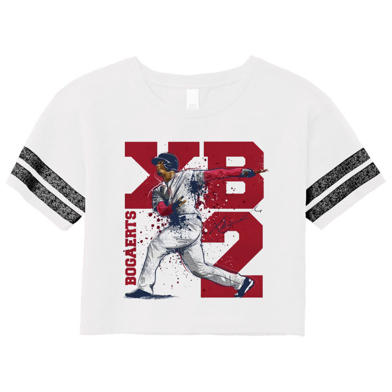 Xander Bogaerts Xb2 Scorecard Crop Tee by kr205 | Artistshot