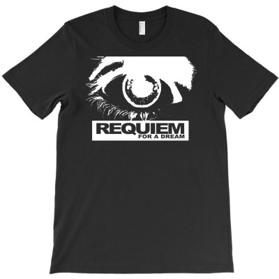 Requiem For A Dream Eye T-shirt Designed By Mdk Art
