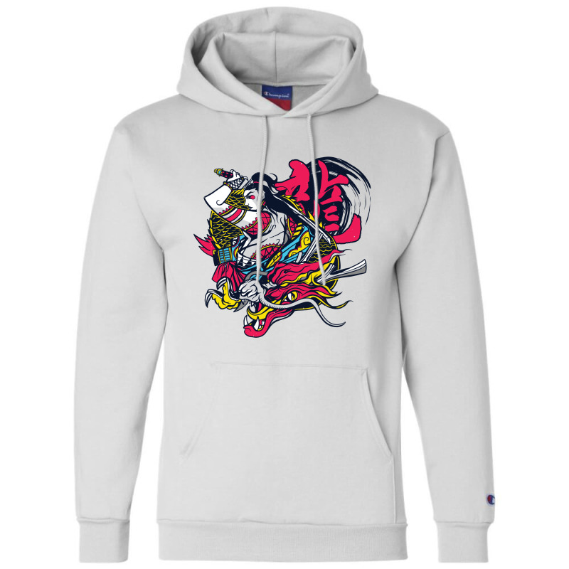 Samurai Dragon Champion Hoodie | Artistshot