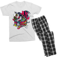 Samurai Dragon Men's T-shirt Pajama Set | Artistshot