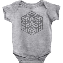 Impossible complex cube Baby Bodysuit | Artistshot