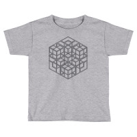 Impossible Complex Cube Toddler T-shirt | Artistshot