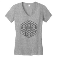 Impossible Complex Cube Women's V-neck T-shirt | Artistshot