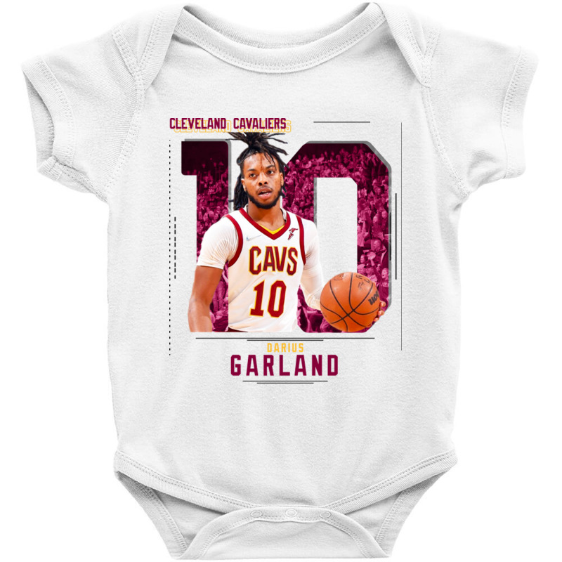 Darius Garland Basketball Baby Bodysuit by grahamlauren | Artistshot