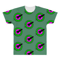 planet-express-green-kamo All Over Men's T-shirt | Artistshot