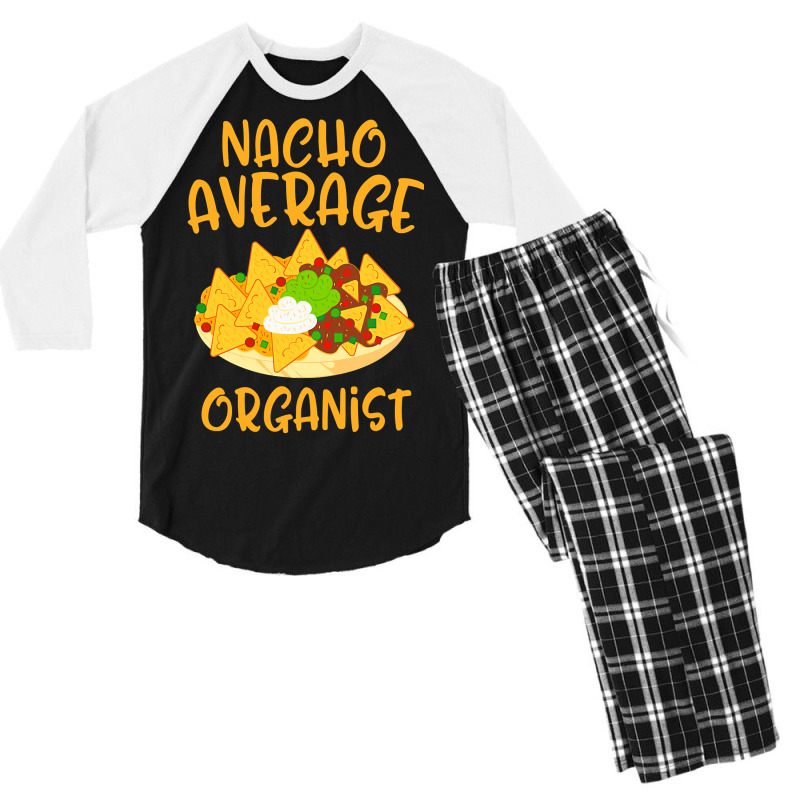 Cinco De Mayo Nacho Average Organist Mexican Fiesta Gift Men's 3/4 Sleeve Pajama Set by Hoangduong | Artistshot