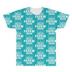 Coolest Papaw Ever All Over Men's T-shirt | Artistshot