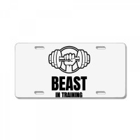 Father Son Matching Bodybuilding License Plate | Artistshot