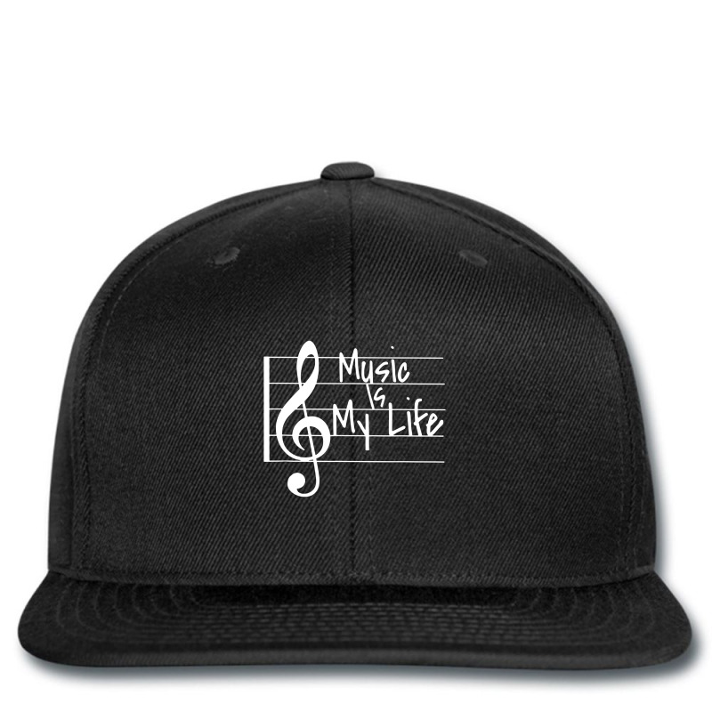 Music Is My Life Musical Note Printed hat by netintern | Artistshot