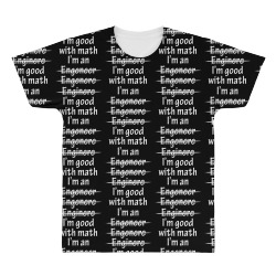 I Am Good With Math All Over Men's T-shirt | Artistshot