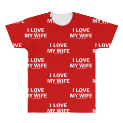 I Love It When My Wife Lets Me Go Fishing All Over Men's T-shirt | Artistshot