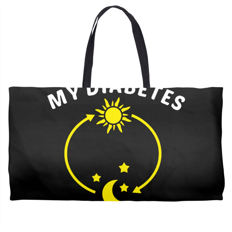 My Diabetes Awareness Is Daily Weekender Totes by netintern | Artistshot