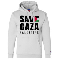 Save Gaza Quote Champion Hoodie | Artistshot