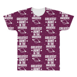 Greatest Aunt In The Universe All Over Men's T-shirt | Artistshot