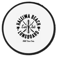 North Shore Haleiwa Surf Shop Round Patch | Artistshot