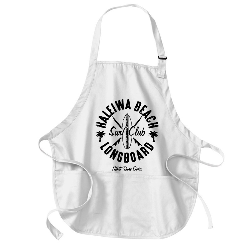 North Shore Haleiwa Surf Shop Medium-length Apron | Artistshot