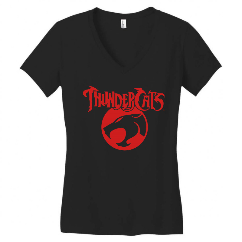 Thunders Cats Women's V-Neck T-Shirt by atereabag | Artistshot