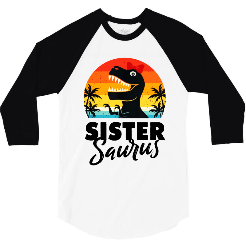 Sister Saurus 3/4 Sleeve Shirt | Artistshot