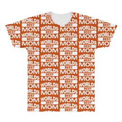 World's Best Mom Ever All Over Men's T-shirt | Artistshot