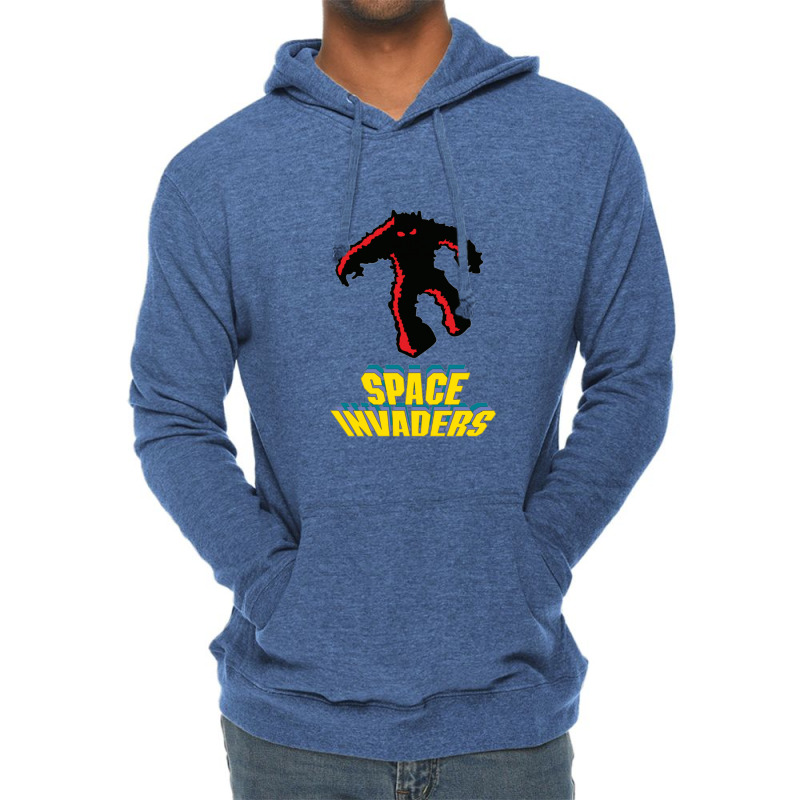 Space Invaders 2 Lightweight Hoodie by saterseim | Artistshot