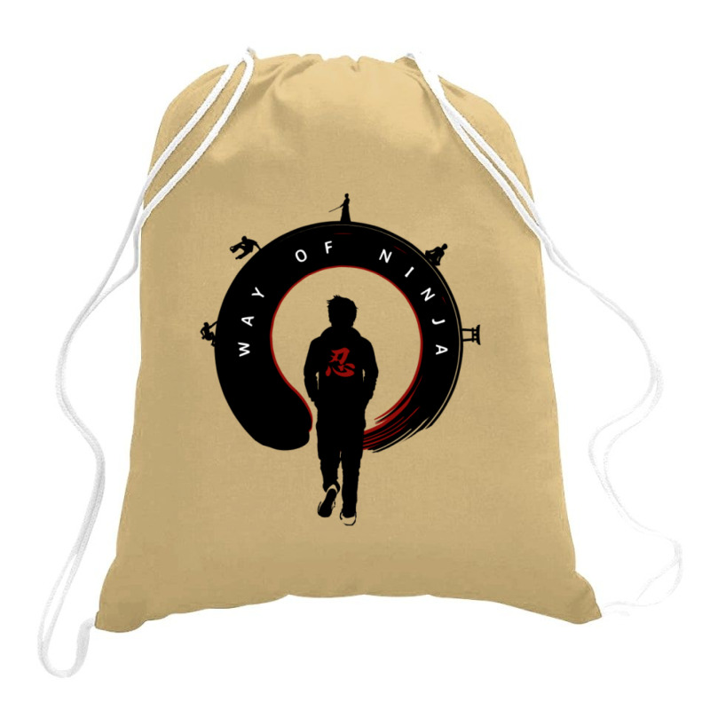 Way Of Ninja Drawstring Bags | Artistshot