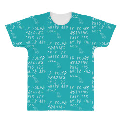 if yore reading this its white and gold All Over Men's T-shirt | Artistshot