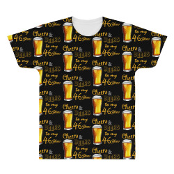 cheers and beers to  my 46 years All Over Men's T-shirt | Artistshot