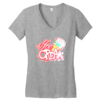 Ice Cream Women's V-neck T-shirt | Artistshot