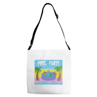 Beach Bunny Pool Party Adjustable Strap Totes | Artistshot