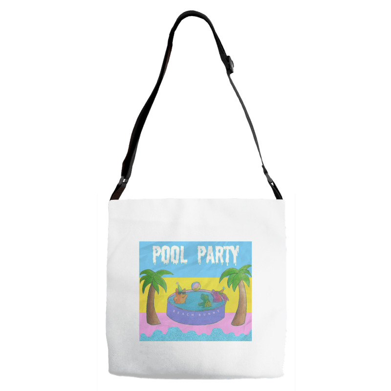 Beach Bunny Pool Party Adjustable Strap Totes | Artistshot