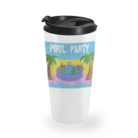 Beach Bunny Pool Party Travel Mug | Artistshot