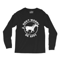 Don T Worry Be Appy  Nickerstickers Leopard Appaloosa Horse Long Sleeve Shirts | Artistshot